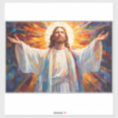 Search for jesus christ stained glass stickers Religious