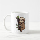 Search for sloth illustration mugs Animal