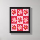 Search for retro flowers canvas prints Modern