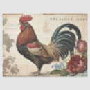Search for vintage rooster tissue paper Furniture