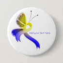 Search for yellow ribbon badges Butterfly