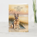 Search for german shepherd fathers day cards Dad
