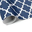 Search for blue tiles wrapping paper Moroccan