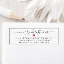 Search for black white and red return address labels Typography
