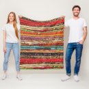Search for woven blankets Colourful