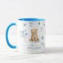 Search for baby shower boy blue mugs Teddy bear