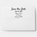 Search for save the date envelopes Preaddressed
