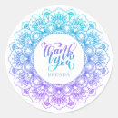 Search for vintage mandala stickers Blue