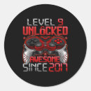 Search for 9th birthday stickers Unlocked