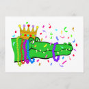Search for bead party invitations Mardi gras