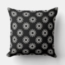 Search for black and white geometric cushions Flower