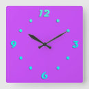 Search for purple neon clocks Simple