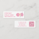 Search for crochet business cards Simple