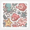 Search for cute creatures stickers Sea