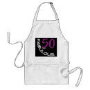 Search for typography aprons Birthday