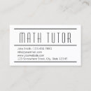 Search for tutor business cards Teacher