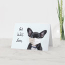 Search for french bulldog get well cards Animal