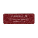 Search for classic damask return address labels Vintage