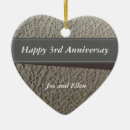 Search for 3rd anniversary christmas tree decorations Third