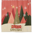 Search for vintage christmas shower curtains Red