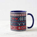 Search for fair isle mugs Snowflake