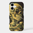 Search for vintage skull iphone cases Van gogh