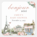 Search for paris baby shower stickers French