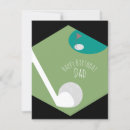Search for golf dad birthday cards Green