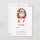 Search for dads rsvp cards Santa claus