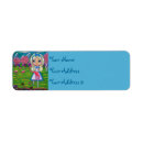 Search for alice in wonderland return address labels Cute