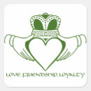 Search for irish claddagh stickers Heart