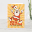 Search for rockin christmas cards Santa