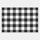 Search for buffalo checked wrapping paper White