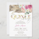 Search for floral spanish quince invitations Mis quince anos