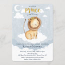 Search for lion baby boy shower invitations Little prince