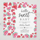 Search for watermelon baby shower invitations Summer