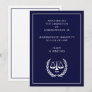Search for commencement ceremony invitations Lawyer