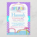 Search for splash pad birthday invitations Party