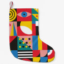 Search for shapes christmas stockings Abstract