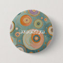 Search for kaleidoscopic pattern badges Blue