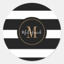 Search for black and white stripe stickers Gold
