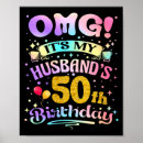 Search for happy 50th posters Modern