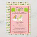 Search for st patricks day baby shower invitations Pink