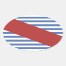 Search for de oval stickers Flag