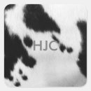 Search for black and white cow print stickers Western