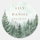 Search for woodsy wedding stickers Watercolor