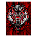 Search for tribal wolf posters Tattoo