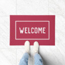 Search for burgundy doormats Stylish