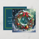 Search for tis the season invitations Wreath