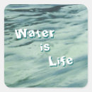 Search for water is life stickers Environment